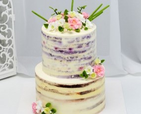 Торт "Нежность цветов"