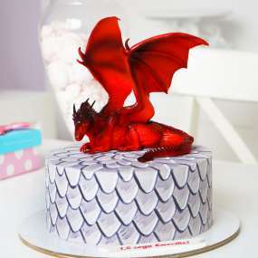 Торт "Красный дракон"