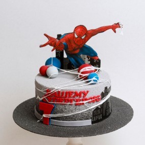 Торт "Человек-паук"