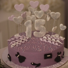 Торт "15 лет"