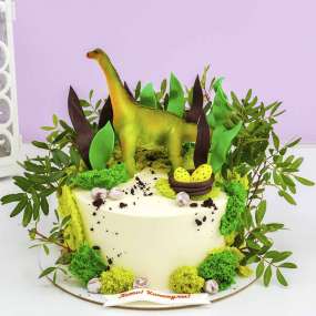 Торт "Добрый динозавр"