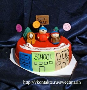 Торт "South Park"