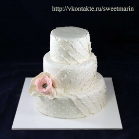 Торт "Льняная свадьба"