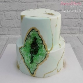 Свадебный торт "Драгоценные камни"