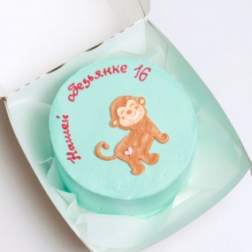 Бенто-торт "Наша обезьянка"
