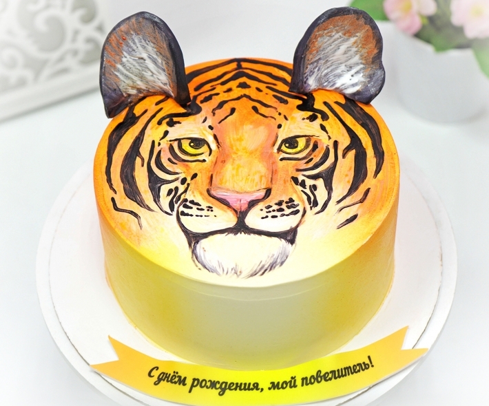 Торт "Морда тигра"