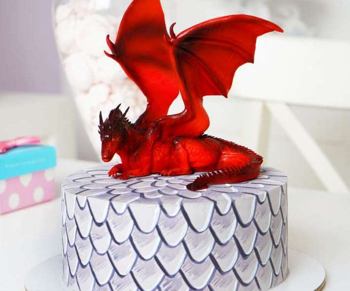 Торт "Красный дракон"