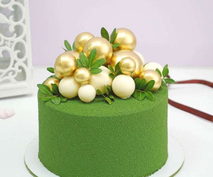 Торт "Зеленый бархат"