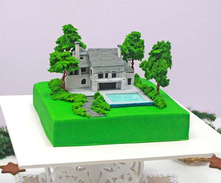 Торт "Загородный дом"