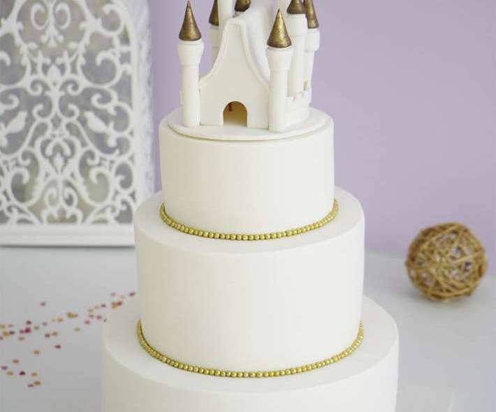 Свадебный торт с замком