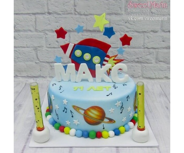 Торт "Для любителя космоса"