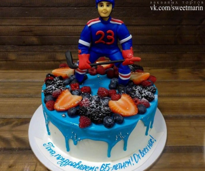 Торт "Хоккеисту"