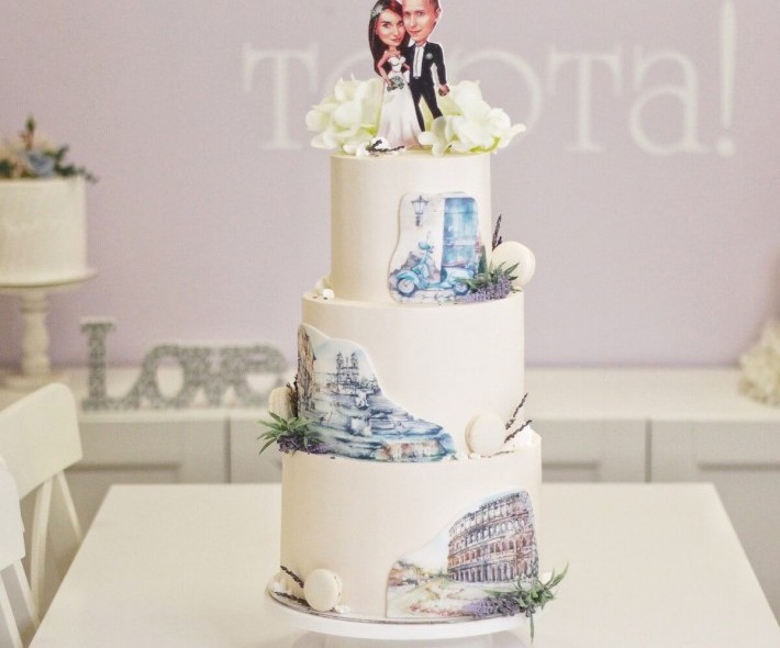 Торт "Итальянская свадьба"