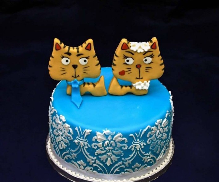 Торт " Оригинальные коты"