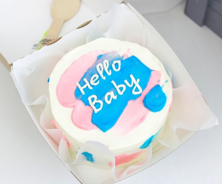 Бенто-торт "Hello Baby"