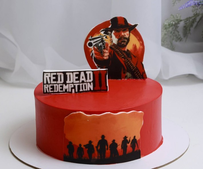 Торт "Red Dead Redemption"