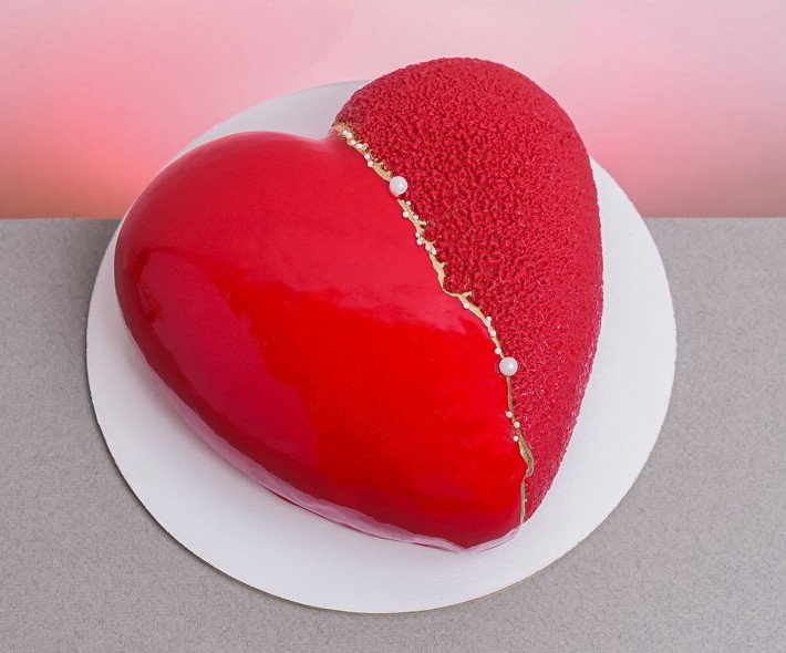Муссовый торт “Сердце”