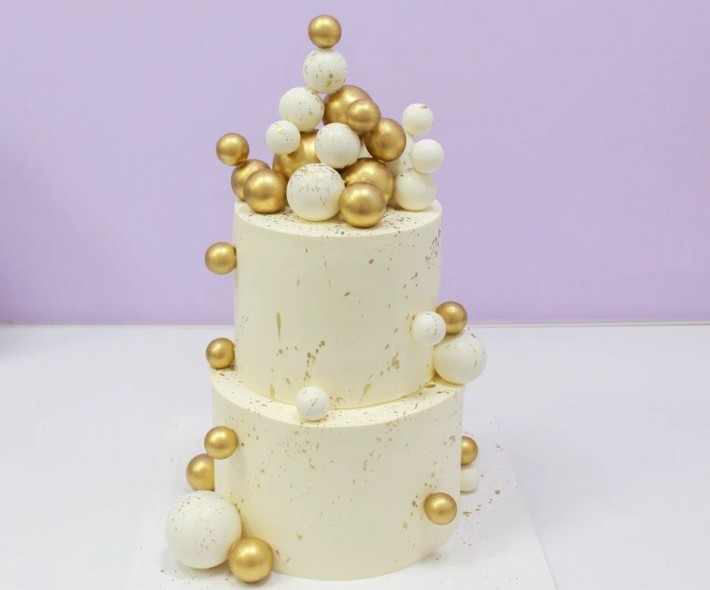 Торт "Золотые шары"