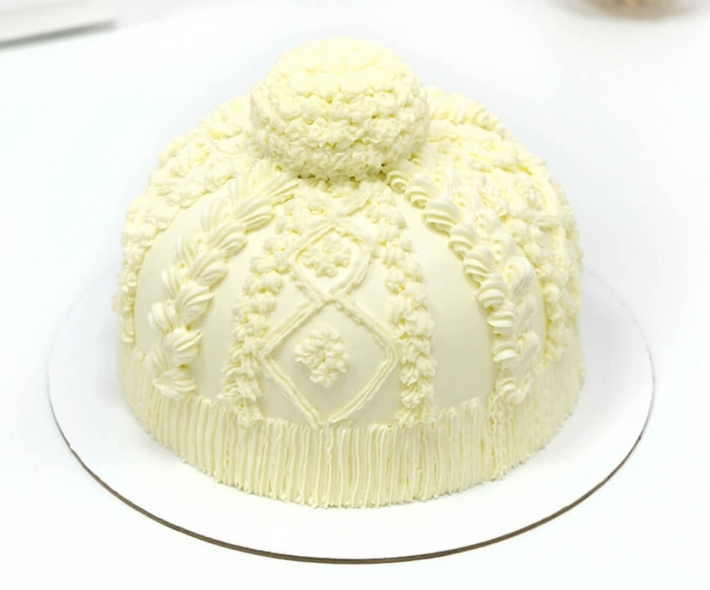 Торт "Зимняя шапка"