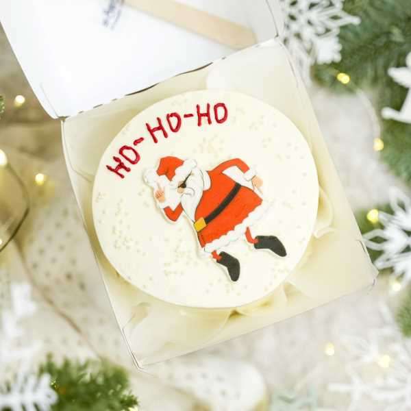 Бенто-торт "Современный Дед Мороз"