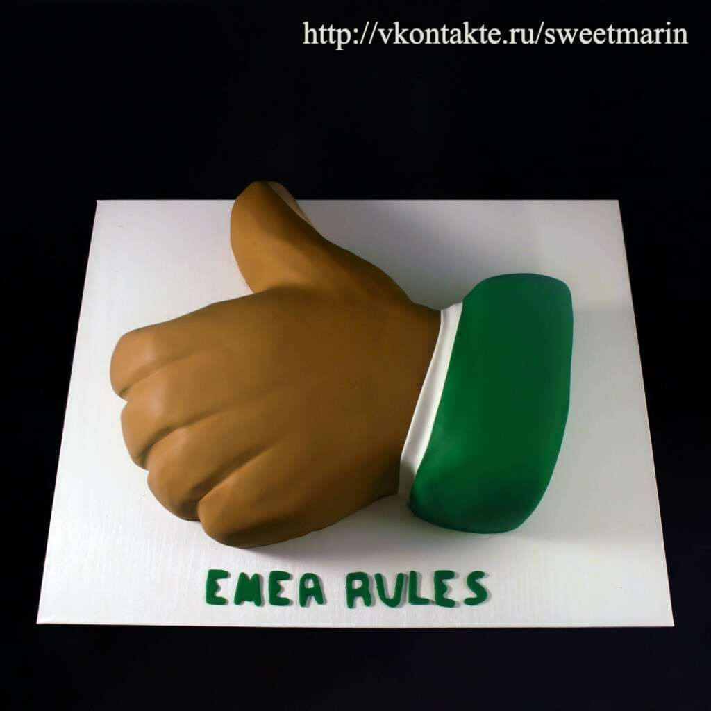 Торт &quot;Emea Rules&quot;